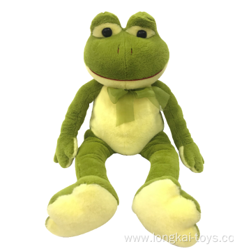 Plush Toy Sitting Frog